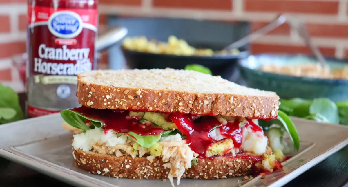 Thanksgiving Leftovers Sandwich