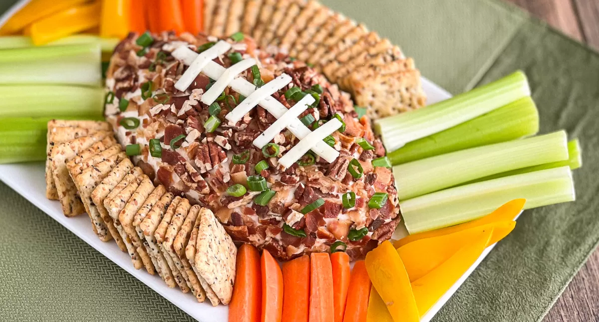 Spicy Football Cheese Ball