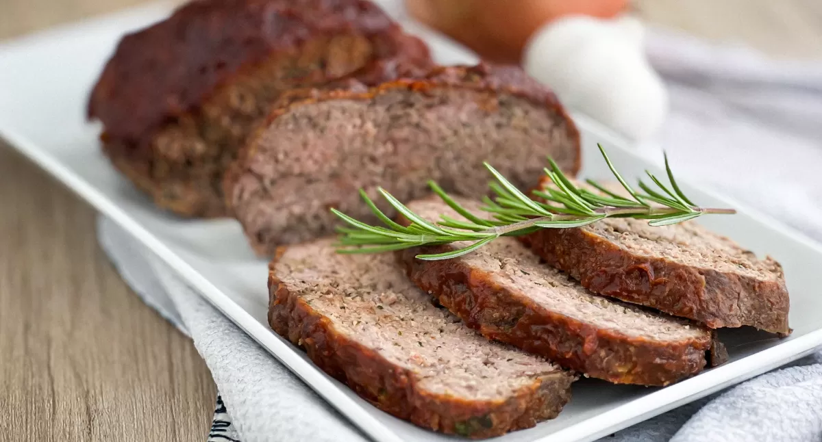 Horseradish-Glazed Meatloaf