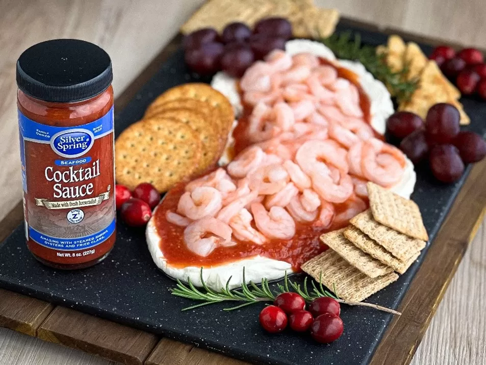 Shrimp Cocktail Dip with Silver Spring Cocktail Sauce